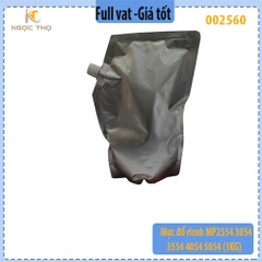 Mực đổ Ricoh MP2554/3054/3554/4054/5054 – Túi 1KG (Đen / White) – Full VAT