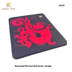 Bàn di chuột TYLO 25×30cm – Dày 3mm – Bo viền 360° – Lót chuột cao cấp – Full VAT