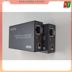 Bộ khuếch đại tín hiệu HDMI qua cáp mạng LAN Cat5e, Cat6 VegGieg V-HD60 (60m)