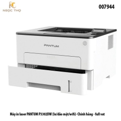 Máy in laser đen trắng Pantum P3302DW (A4) – 33ppm, in 2 mặt tự động, USB + LAN + Wi‑Fi – Chính hãng -  Hỗ trợ càì từ xa
