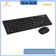 Combo Fuhlen A120G – Bàn phím + Chuột không dây 2.4GHz – Chuột 1000 DPI, phạm vi 10m – Chính hãng – Full VAT