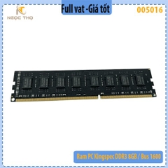 Bộ nhớ trông Ram PC Kingspec DDR3 8GB / Bus 1600 - Hàng chính hãng - full vat
