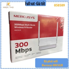 Bộ phát wifi Mercusys MW302R tốc độ 300Mbps, phù hợp cho gia đình