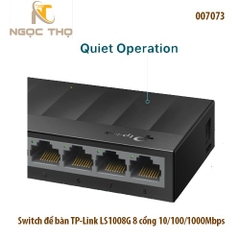 Switch để bàn TP-Link LS1008G 8 cổng 10/100/1000Mbps | Switch Gigabit LS1008G chính hãng giá rẻ