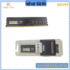 Ram PC DDR4 8GB Bus 3200 IPro – Chính hiệu – Full VAT