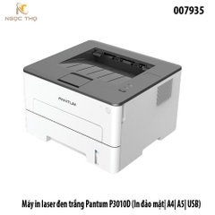 Máy in laser đen trắng Pantum P3010D (A4) – 30ppm, in 2 mặt tự động – USB – Chính hãng, đủ VAT – Hỗ trợ cài đặt từ xa.