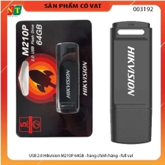 USB 2.0 Hikvision M210P 64GB - hàng chính hãng - full vat
