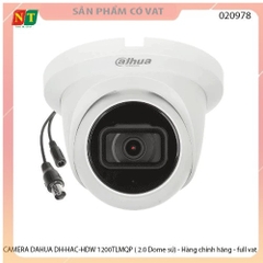 CAMERA DAHUA DH-HAC-HDW 1200TLMQP ( 2.0 Dome sứ) - Hàng chính hãng - full vat