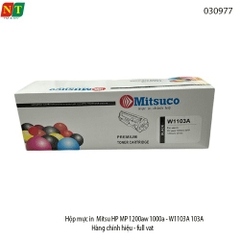 Hộp mực Mitsu HP MP 1200aw / 1000a (W1103A – 103A) – Dùng cho HP Neverstop – Hàng chính hiệu – Full VAT