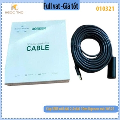 Cáp USB Nối Dài 10m Có Chip Khuếch Đại UGREEN 10321 – Chính hãng