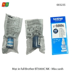 Mực in full Brother BT5000C NK – Màu Xanh (Cyan) – Hàng nhập khẩu – Full VAT