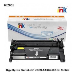 Hộp Mực In 26A / 052 HP M402D / M402n / M402dn / M402dw / M426 có lỗ đổ mực và đổ thải - full vat – Chính hiệu – Starink