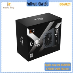 Nguồn máy tính XIGMATEK X-PRO XP750 EN41013 ( Màu đen ) - hàng chính hãng - full vat