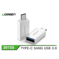 Đầu chuyển đổi USB Type-C to USB 3.0 OTG Ugreen 30155 – chính hãng – full VAT