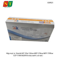 Hộp mực in Starink dùng cho máy in HP 150a 150nw MFP 178nw 179fnw W2091A 119A màu xanh Cyan – chính hiệu – full VAT