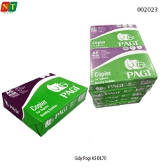 Giấy In Pagi A5 ĐL 70gsm – Trắng Sáng, Mịn Đẹp – In Rõ Nét – Chính Hiệu – Full VAT