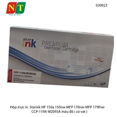 Hộp mực in Starink HP 150a 150nw MFP 178nw 179fnw W2093A 119A màu đỏ Magenta – chính hiệu – full VAT