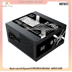 Nguồn máy tính Xigmatek X-PRO XP650 (EN41006) - 80PLUS 650W