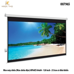 Màn chiếu điện DALITE 120 INCH (2.13×2.13m) – AP84ES – Điều khiển RF – Chính hãng – Full VAT