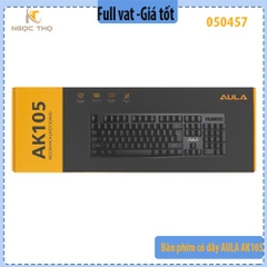 Bàn phím văn phòng có dây Aula AK105 – Chính hãng - full vat