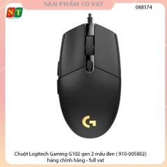 Chuột Logitech Gaming G102 gen 2 mầu đen ( 910-005802) - hàng chính hãng - full vat
