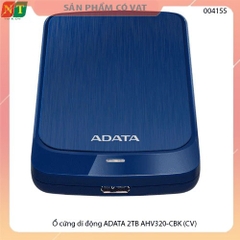 Ổ cứng di động ADATA 2TB AHV320-CBK - Ổ cứng cắm ngoài di động ADATA 2TB AHV320-CBK - Hàng chính hãng - Full vat