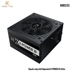 Nguồn máy tính Xigmatek X-POWER III 650w - hàng chính hãng  - full vat