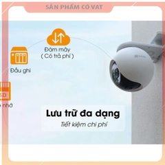 Camera Ngoài Trời EZVIZ C8PF 2MP Zoom 8X, Xoay 360, Ống kính kép - Hàng Chính Hãng - full vat