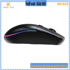 Chuột không dây Gaming DAREU EM911X – Hiệu năng đỉnh, LED RGB, chính hãng, full VAT