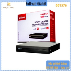 Đầu ghi hình Dahua DH-XVR1B08-I-VN – 8 Kênh – Smart H.265+ – Two-Way Talk – Plug & Play – Hàng Chính Hãng – Full VAT