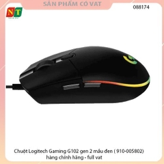 Chuột Logitech Gaming G102 gen 2 mầu đen ( 910-005802) - hàng chính hãng - full vat