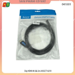 Dây HDMI 4K dài 2m JASOZ T-A218 - Hàng chính hiệu - full vat