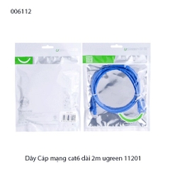 Dây cáp mạng Cat6 UGREEN 11201 dài 1m – Hàng chính hãng – Full VAT