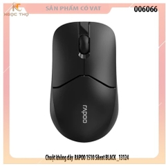 Chuột không dây RAPOO 1510 Silent BLACK _13124 - hàng chính hãng - full vat