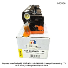Hộp mực màu Starink HP 206A – W2110A / W2111A / W2112A / W2113A  Không chip – Có lỗ đổ mực – Hàng chính hiệu – Full VAT