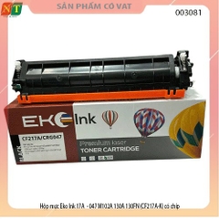 Hộp mực Eko Ink 17A - 047 M102A 130A 130FN (CF217A-K) có chíp hàng chính hiệu - full vat