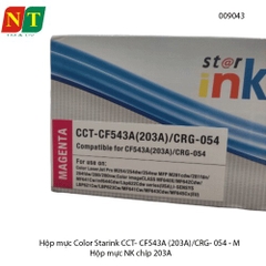 Hộp mực Starink CF543A (203A) / CRG-054 – Magenta (M) – Có chip 203A – Lắp là in – Chính hiệu | Full VAT