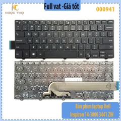 Bàn phím laptop Dell 3441 3442 3443 3451 3458 3459 3467 3468 5442 5443 7447 – Hàng zin – Không đèn - full vat