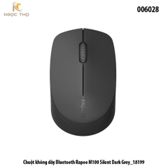 Chuột không dây Bluetooth Rapoo M100 Silent Dark Grey_18199 - hàng chính hãng - full vat