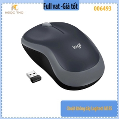 Chuột Không Dây Logitech M185 – Nhỏ gọn, ổn định – Hàng chính hãng – BH 24T – Full VAT