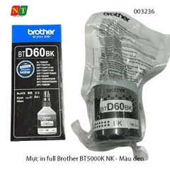 Mực in Brother BT5000K NK – Màu Đen – Hàng nhập khẩu – Full VAT
