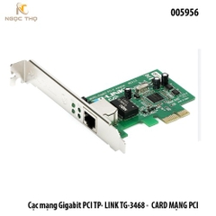 Card mạng Gigabit PCI Express TP-Link TG-3468 – 10/100/1000Mbps – Chính hãng Full VAT