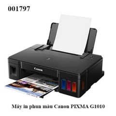 Máy in phun màu Canon PIXMA G1010 – kèm mực GI-790 chính hãng – khổ A4 – đơn năng – full VAT
