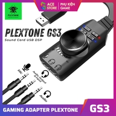 Sound Card Plextone GS3 Mark II – USB Sound Card Cho Gaming