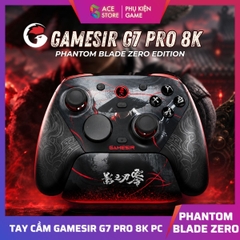 Tay Cầm GameSir G7 Pro 8K PC Phantom Blade Zero Edition – 8000Hz | TMR | Hall Trigger | Đế Sạc