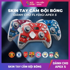 Skin Decal Đội Bóng Cho Flydigi Apex 5 – Ốp Custom Tháo Lắp
