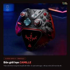 Flydigi Apex 6 Camille | Arknights: Endfield Bản Giới Hạn – Hộp Quà 9 Món Kèm Dock Sạc LED