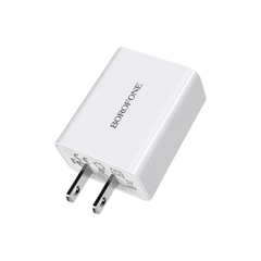 Bộ cốc cáp sạc nhanh Borofone BA21 microUSB hỗ trợ QC 3.0 công suất 18W