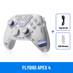 Flydigi Apex 4 | [Chính Hãng] Tay cầm Bluetooth Wireless chơi game trên IOS, Android và PC [BH12T]