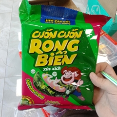 Rong biển cuốn xốt kem trứng